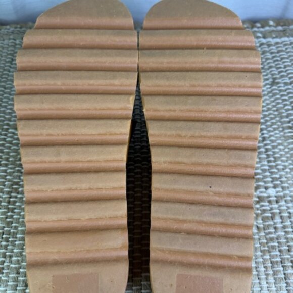 REEF Cushion Vista Hi Twist Platform Sandals Cognac black, Size 9.5 - Picture 5 of 5